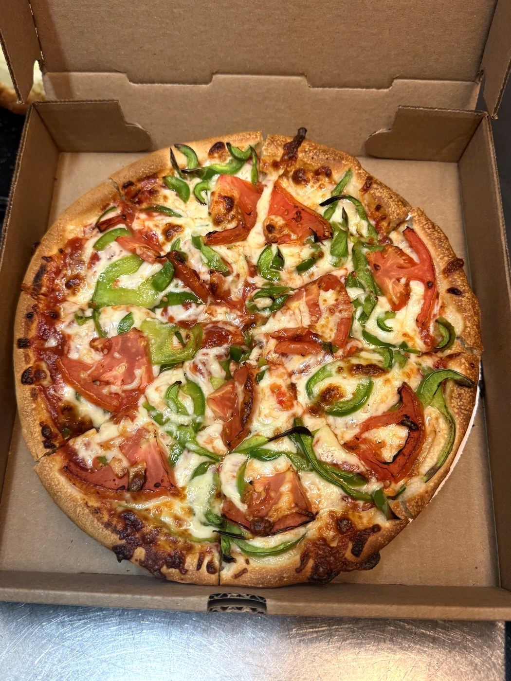Garden veggie pizza